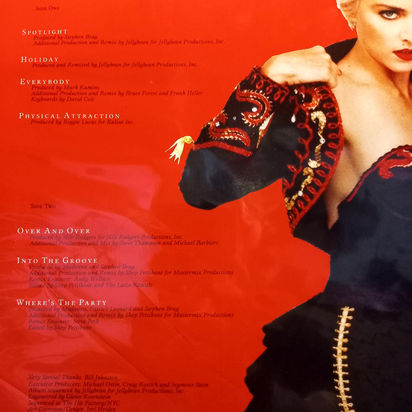 Madonna You Can Dance Remixes Lp 2da Mano Usado en Excelente Estado