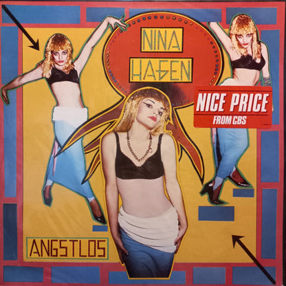 Nina Hagen Anglstos inc. New York New York Lp 2da Mano Usado en Excelente Estado