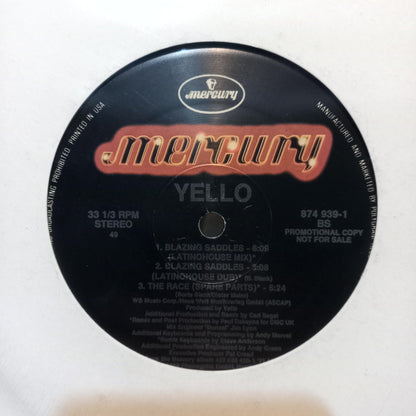 Yello The Race Remixes Maxi 2da. Mano Usado en Excelente Estado