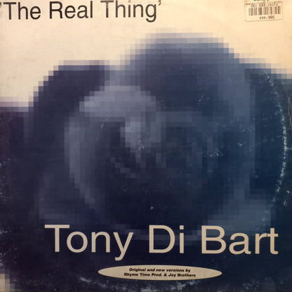 Tony Di Bart The Real Thing 90s Maxi 2da. Mano Usado en Muy Buen Y/O Excelente Estado