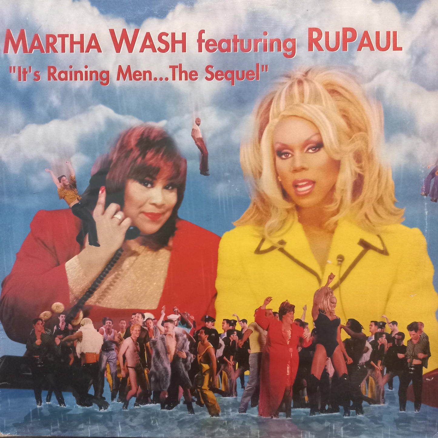 Martha Wash feat. RuPaul Its Raining Men The Sequel Maxi 2da. Mano Usado en Excelente Estado