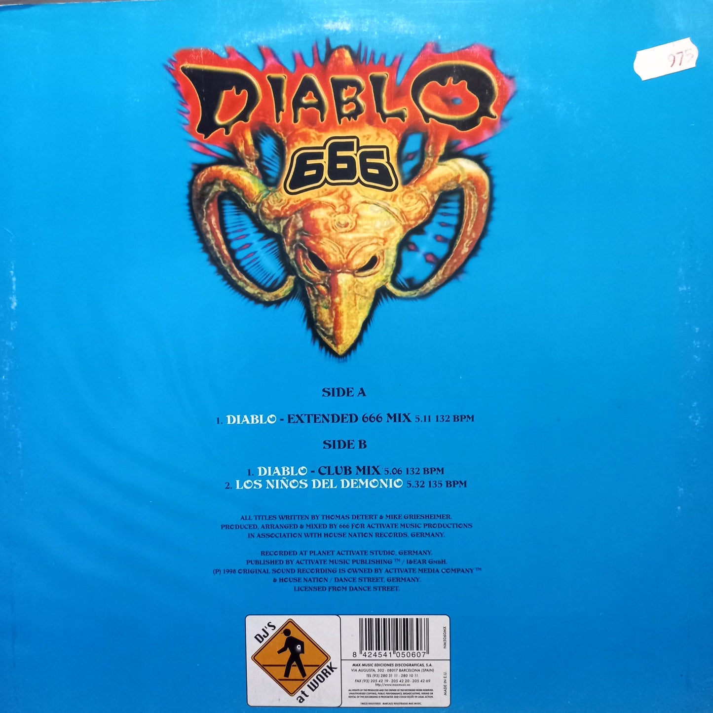 666 Diablo Maxi 2da. Mano Usado en Excelente Estado