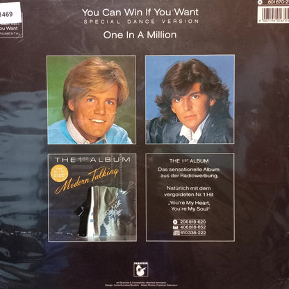 Modern Talking You can Win if you want Maxi 2da. Mano Usado en Excelente Estado