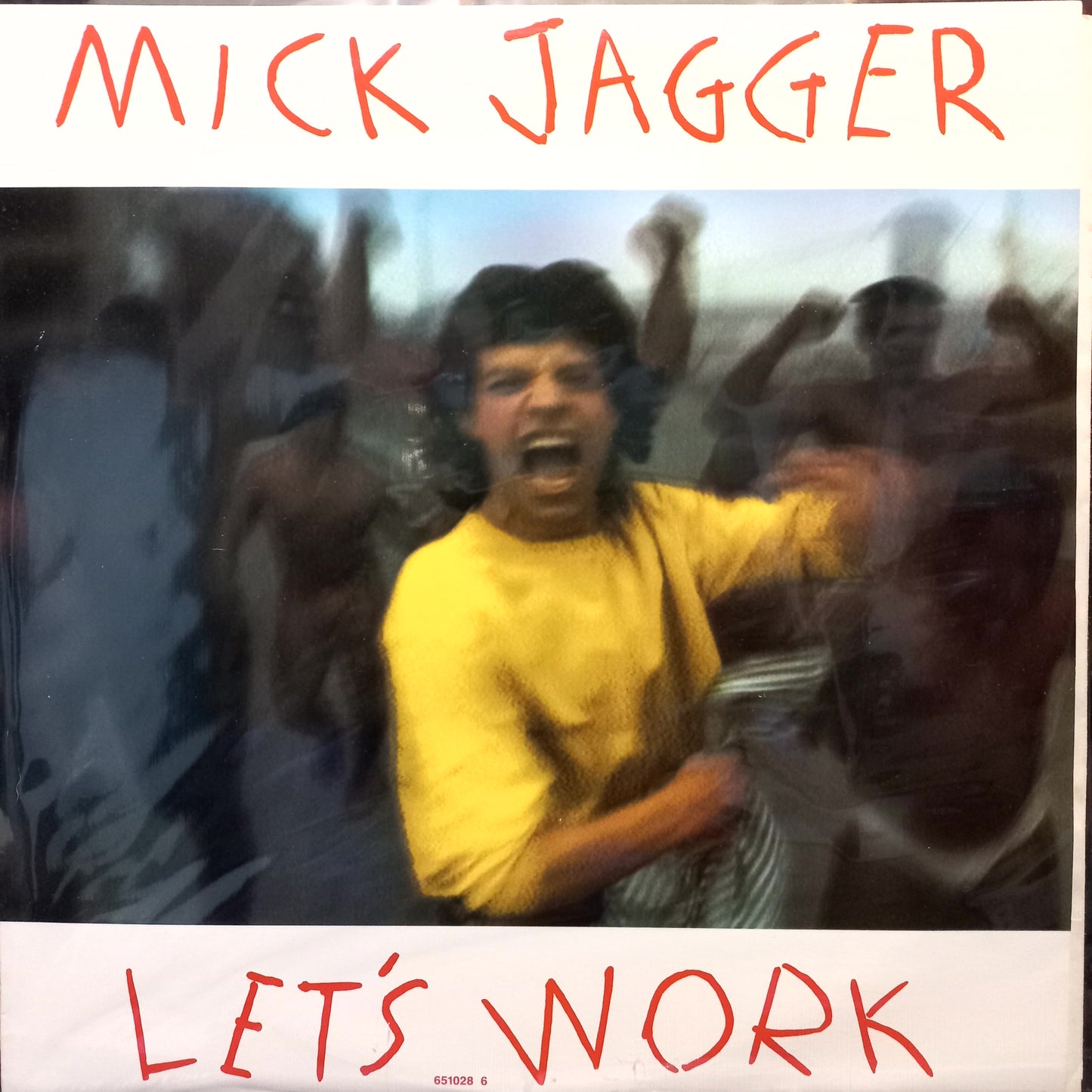 Mick Jagger Lets Work Maxi 2da. Mano Usado en Excelente