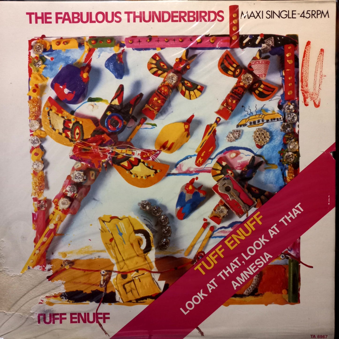 The Fabulous Thunderbirds Tuff Enough Maxi 2da. Mano Usado en Excelente