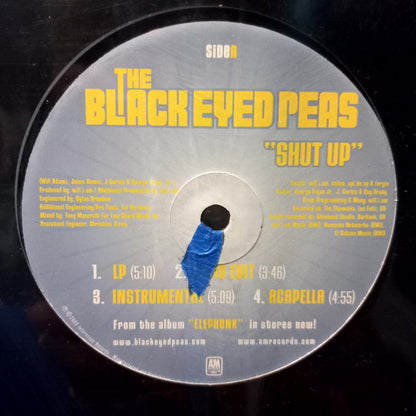 Black Eyed Peas Shut Up Maxi 2da. Mano Usado en Muy Buen Y/O Excelente Estado