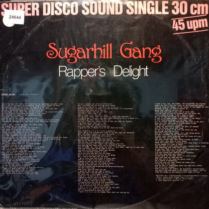 SugarHill Gang Rappers Delight Maxi 2da. Mano Usado en Muy Buen Y/O Excelente Estado