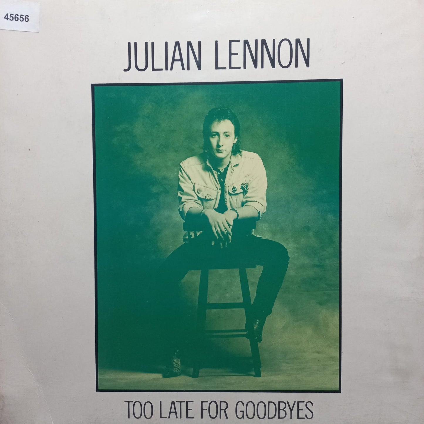 Julian Lennon Too Late for Goodbyes Maxi 2da. Mano Usado Muy Bien + hacia arriba