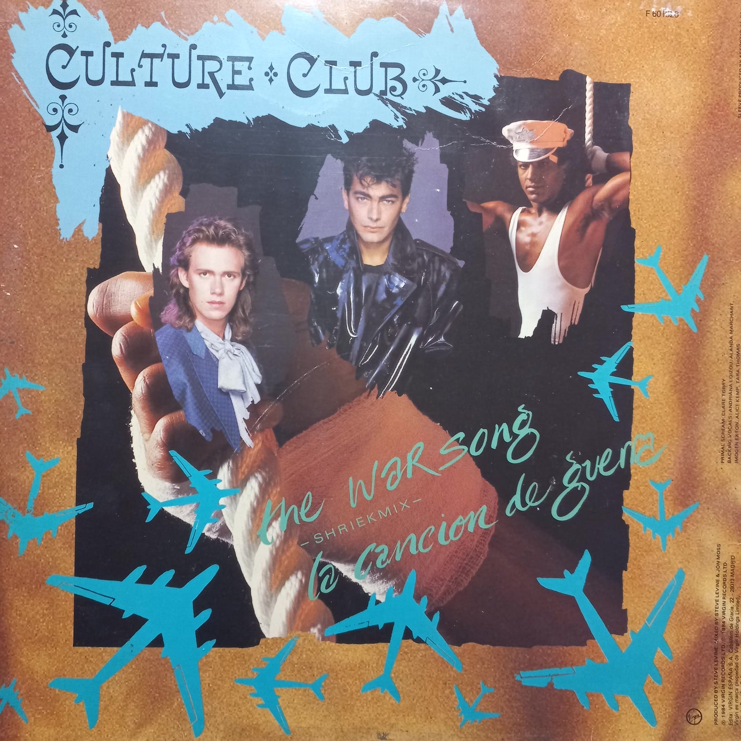 Culture Club The War Song Maxi 2da. Mano Usado en Excelente Estado