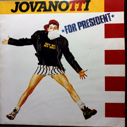 Jovanotti For President Inc. Ragamuffin Lp 2da Mano Usado en Excelente Estado