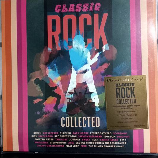 Compilado Varios Classic Rock Collected LP Nuevo