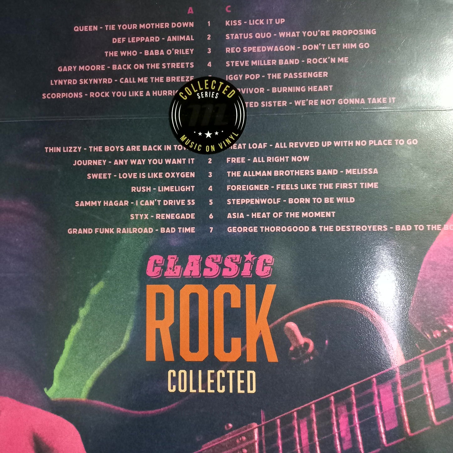 Compilado Varios Classic Rock Collected LP Nuevo