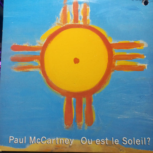 Paul Mc Cartney Qu est le Soleil Maxi 2da. Mano Usado en Excelente Estado