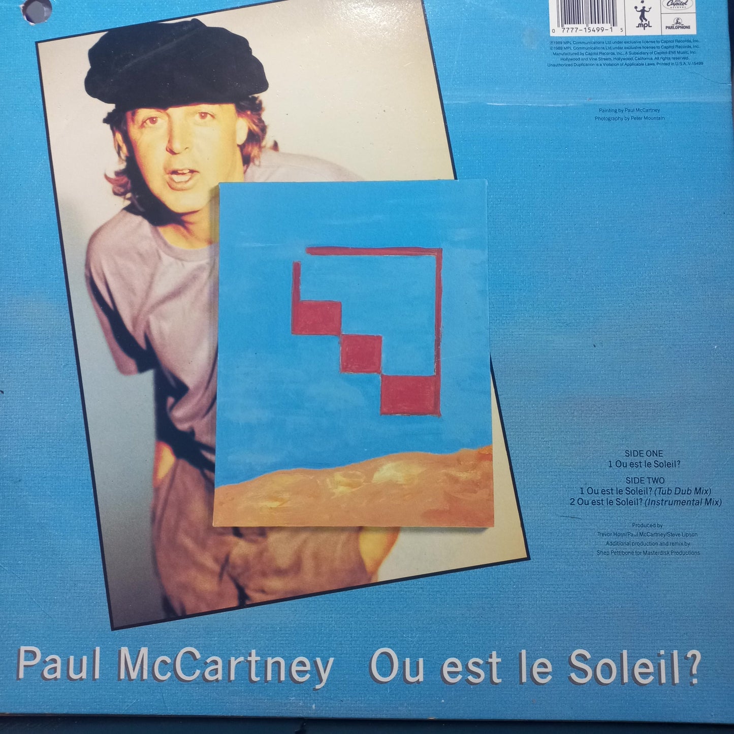 Paul Mc Cartney Qu est le Soleil Maxi 2da. Mano Usado en Excelente Estado