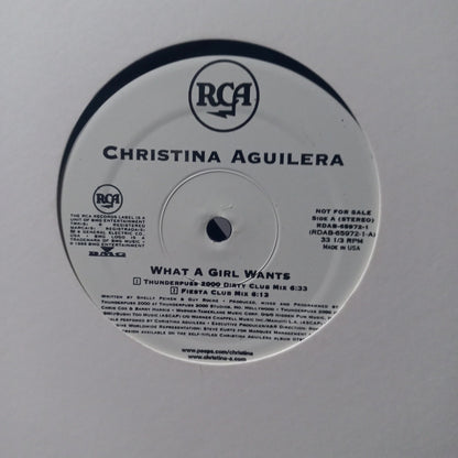 Christina Aguilera What a Girl Wants Maxi 2da. Mano Usado en Excelente Estado