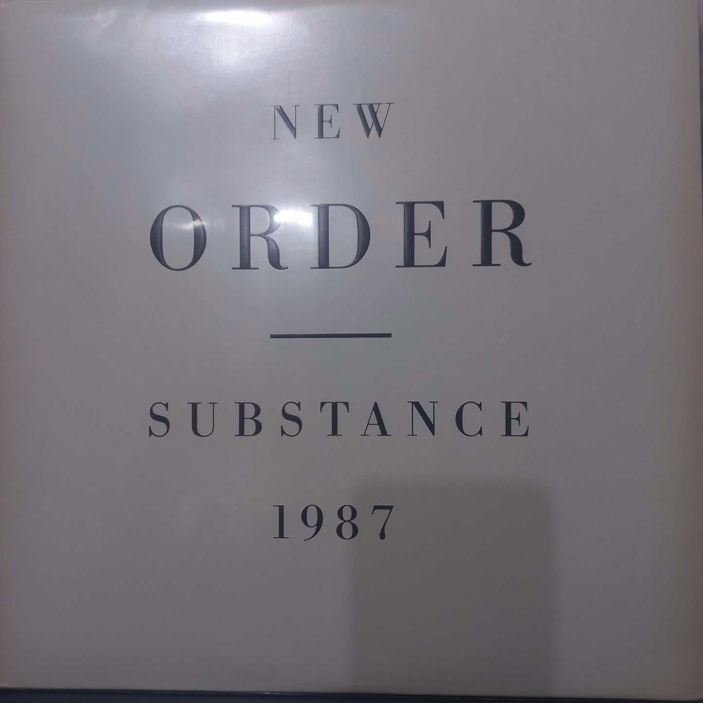 New Order Substance 1987 Lp 2da Mano Usado en Excelente Estado