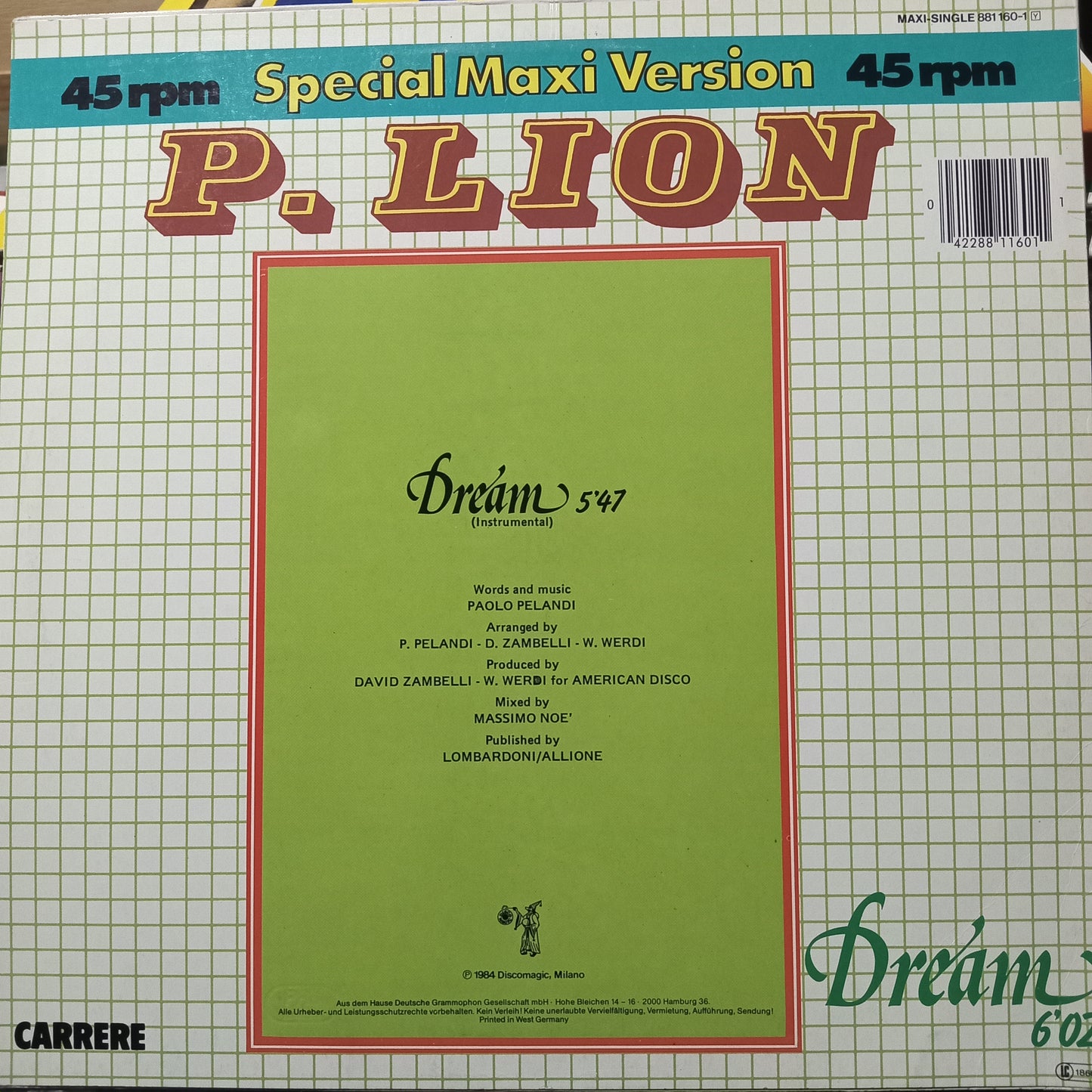 P. Lion Dream Maxi 2da. Mano Usado en Excelente Estado