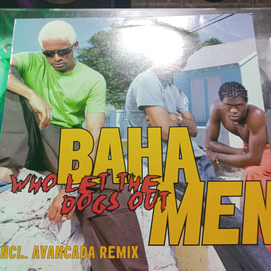 Bahamen Who let the dogs Out Maxi 2da. Mano Usado en Excelente Estado