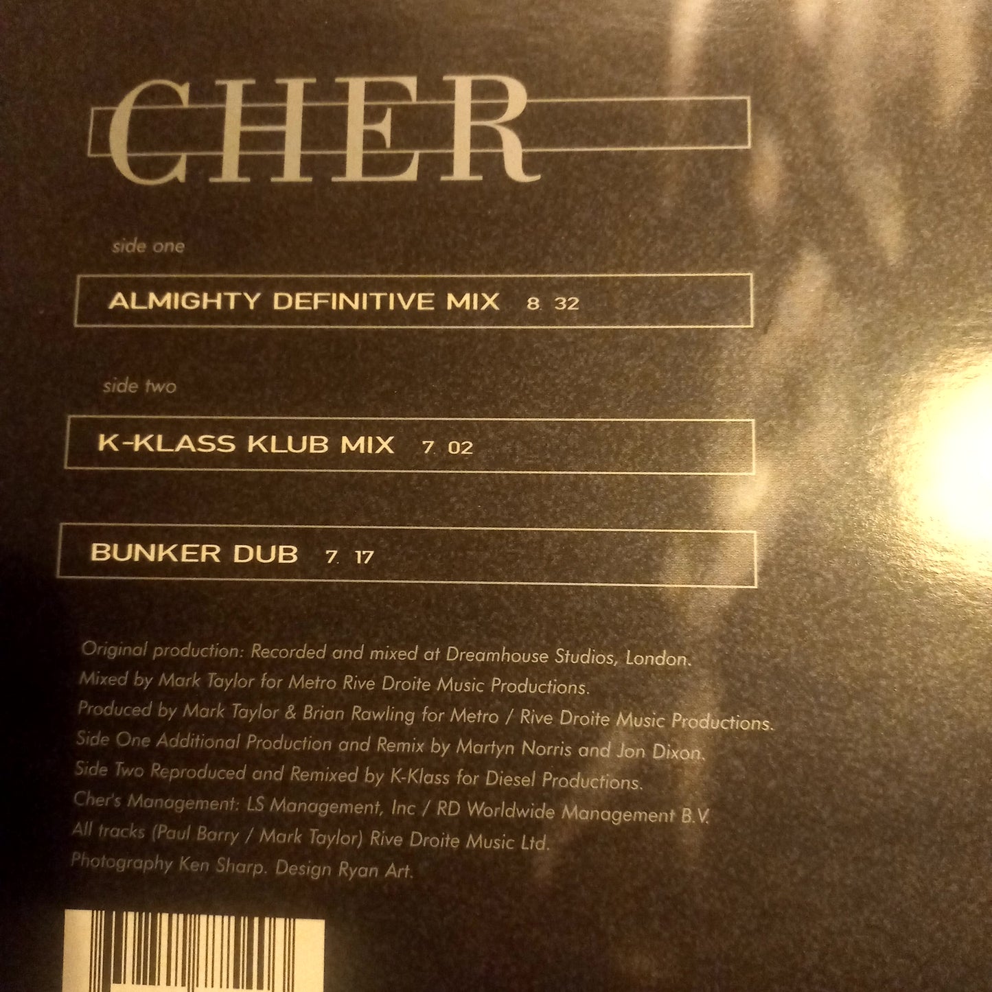 Cher All or Nothing Maxi 2da. Mano Usado en Excelente Estado