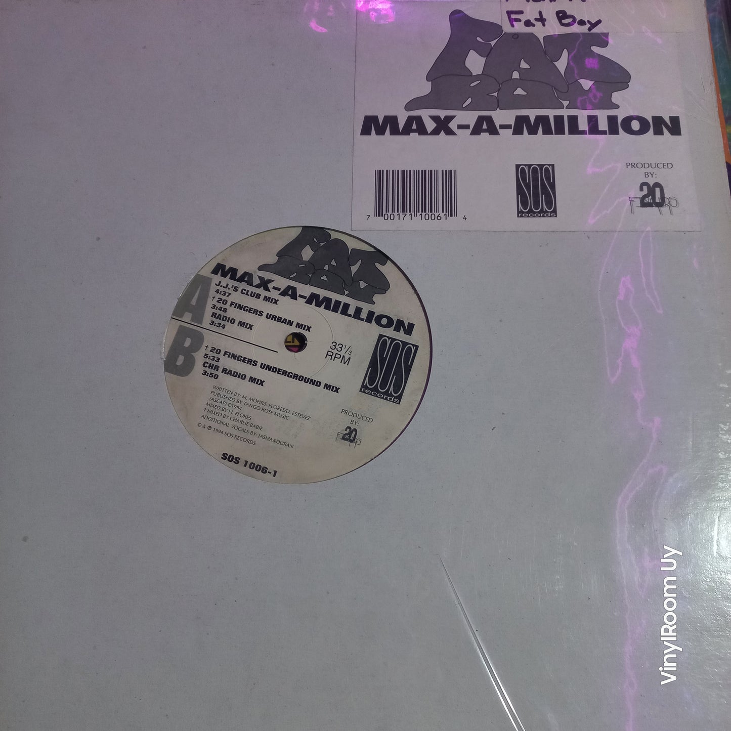 Max a Million Fat Boy Maxi 2da. Mano Usado en Excelente Estado