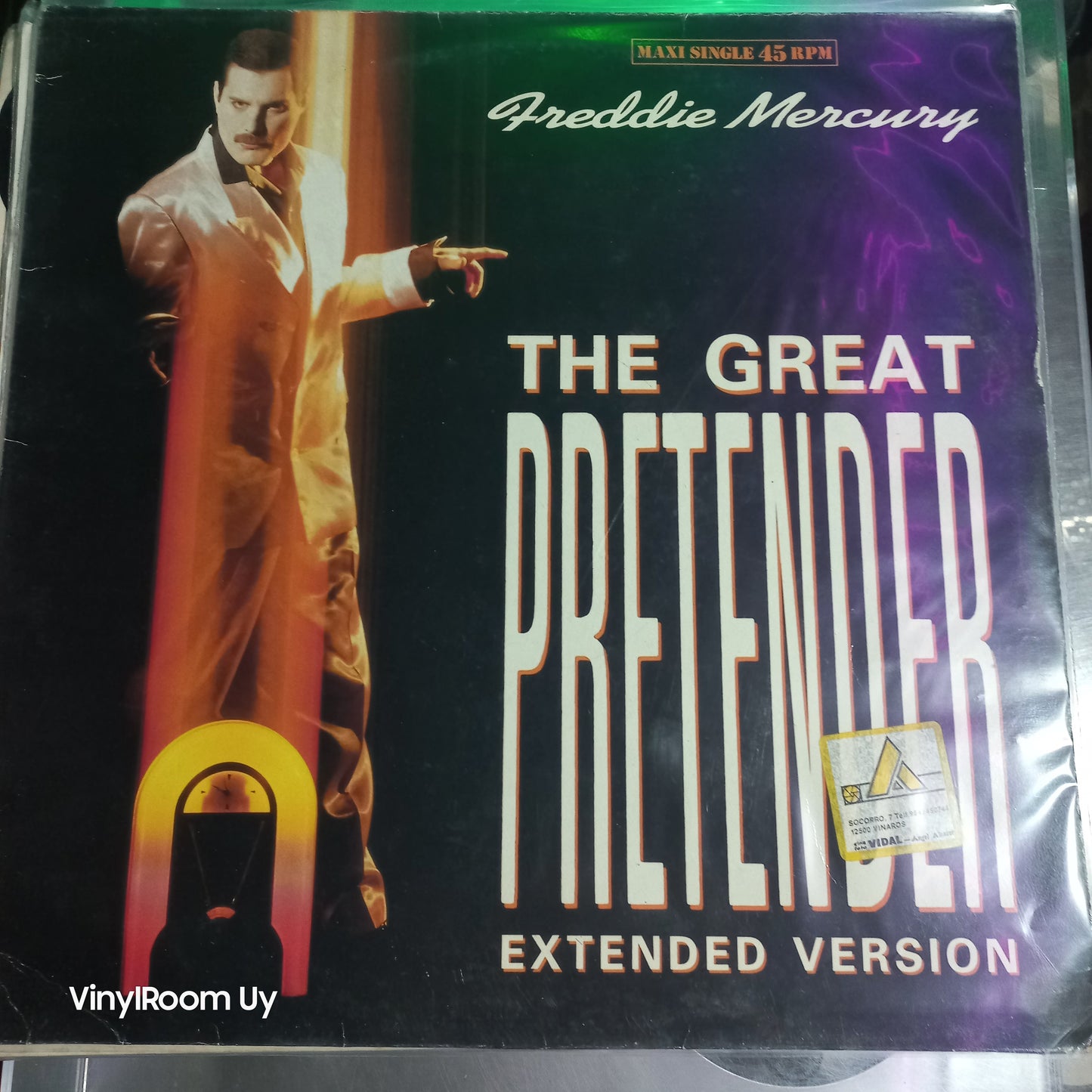 Freddy Mercury The Great Pretender Maxi 2da. Mano Usado en Excelente Estado