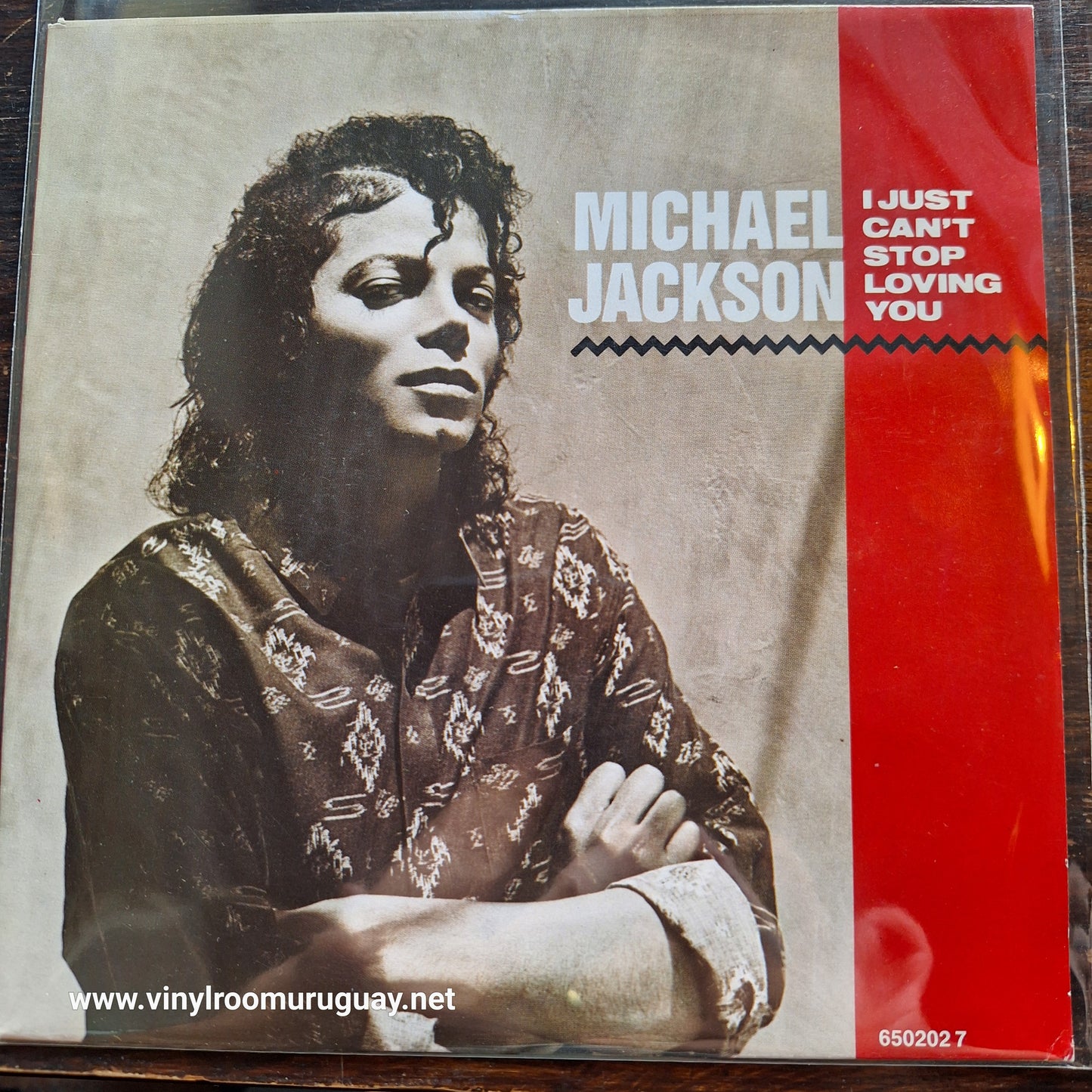 Michael Jackson I just cant stop Loving You Simple 7" 2da. Mano Usado Muy Bien + VG+