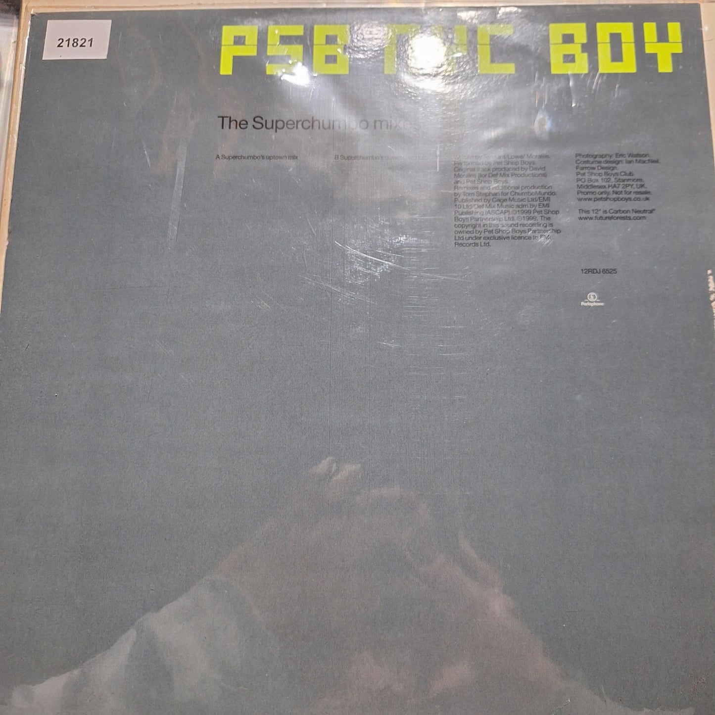 Pet Shop Boys NYC Boy Maxi 2da. Mano Usado en Excelente Estado