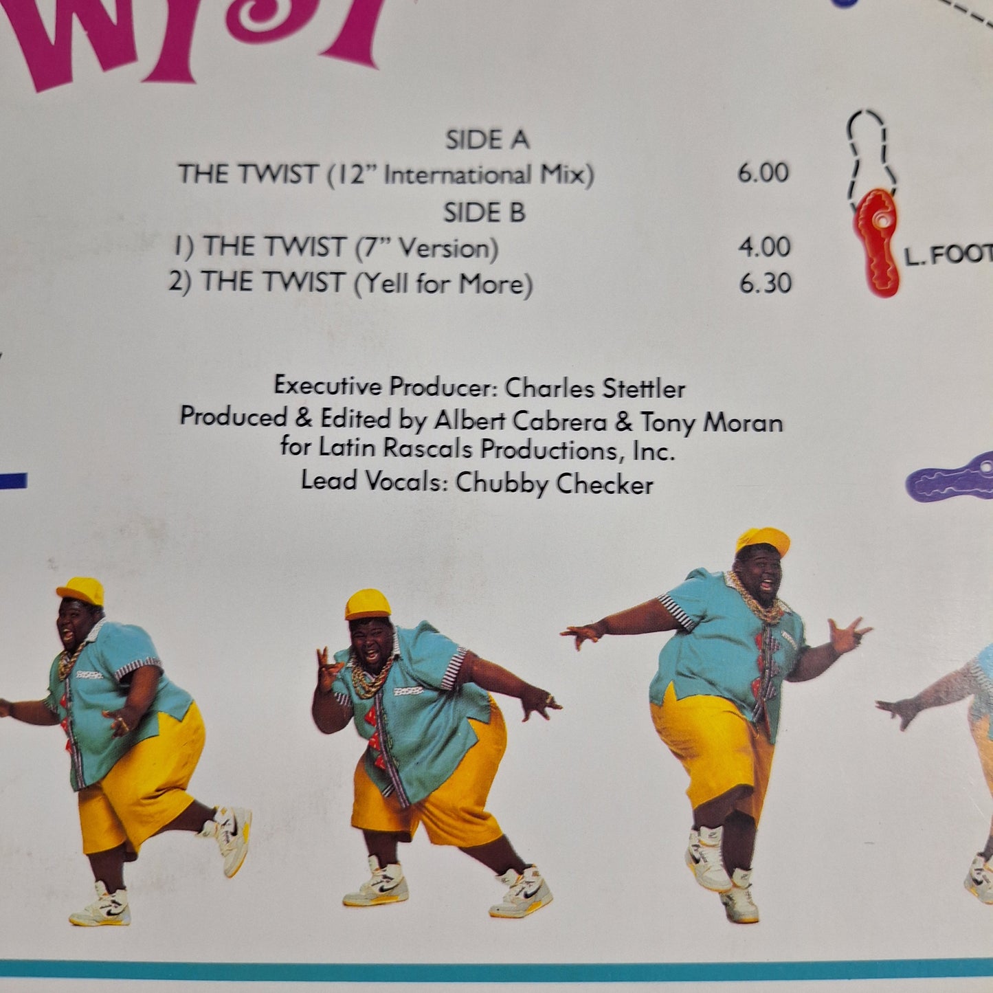 Fat Boys The Twist Mix Maxi 2da. Mano Usado VG+