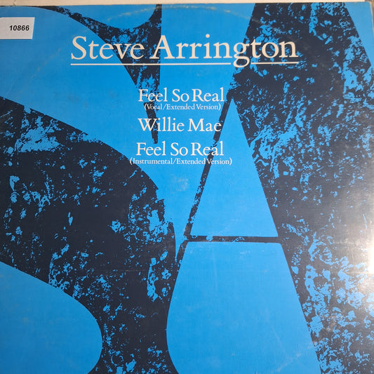 Steve Arrington Feel so Real Maxi 2da. Mano Usado VG+