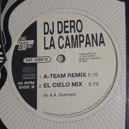 Dj Dero La Campana Maxi 2da. Mano Usado VG+