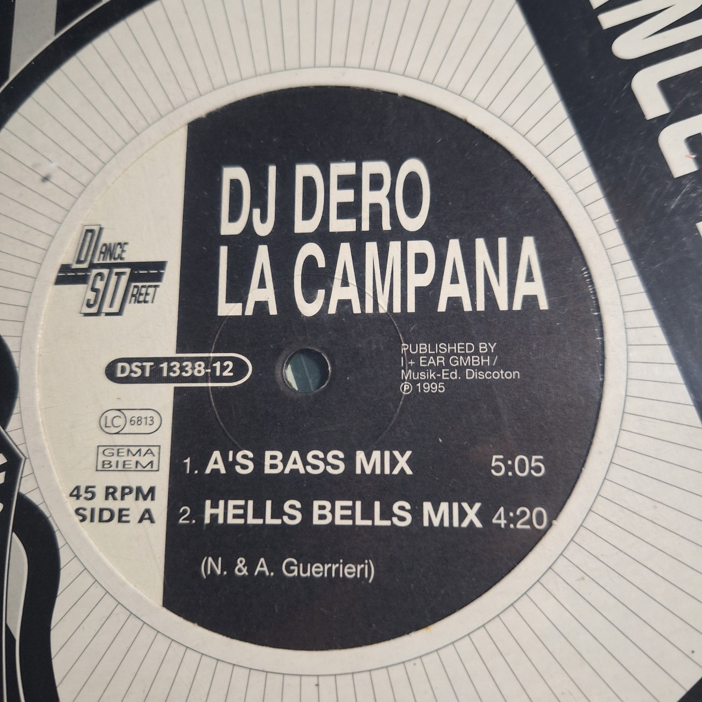 Dj Dero La Campana Maxi 2da. Mano Usado VG+