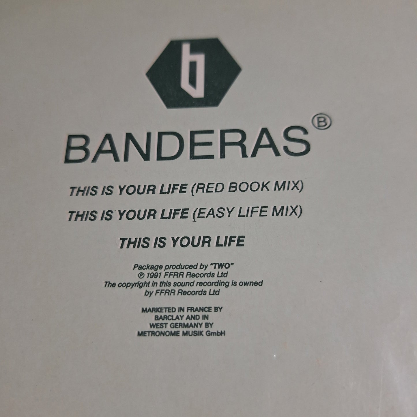 Banderas This is Your Life Maxi 2da. Mano Usado VG+