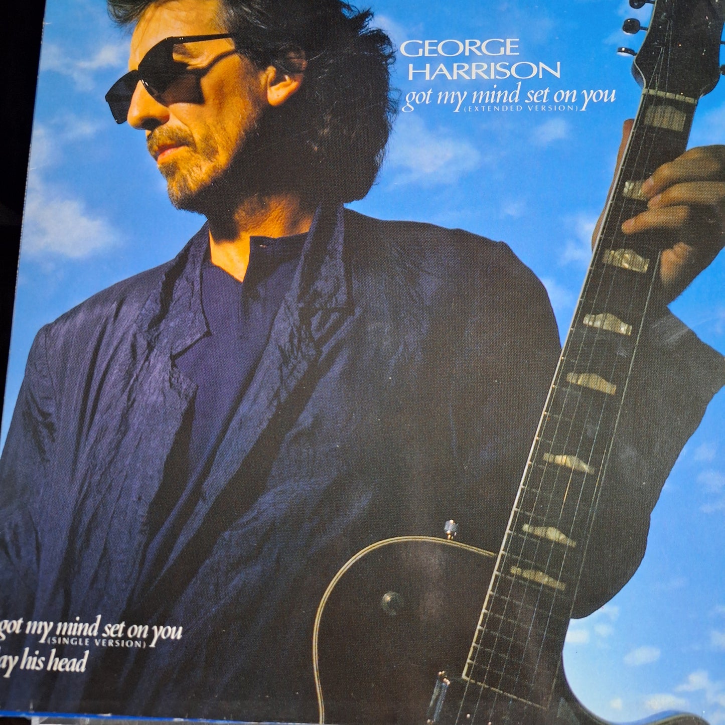 George Harrison Got my mind set on you  Maxi 2da. Mano Usado VG+