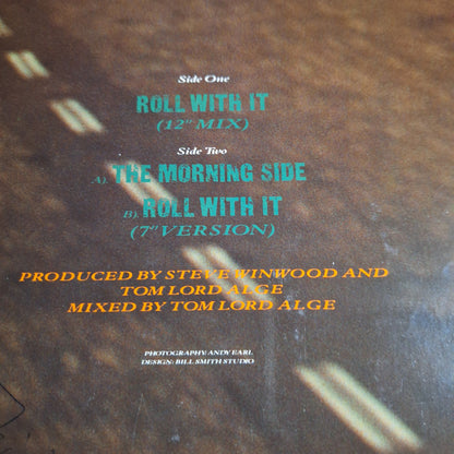 Stevie Winwood Roll With It Maxi 2da. Mano Usado VG+