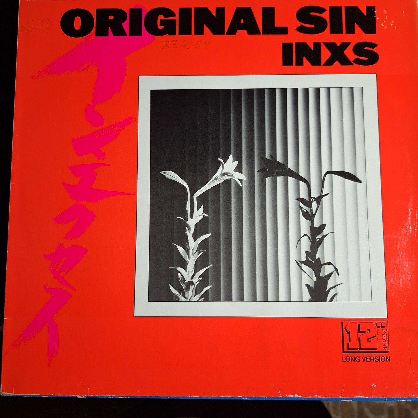 Inxs Original Sin Maxi 2da. Mano Usado VG+