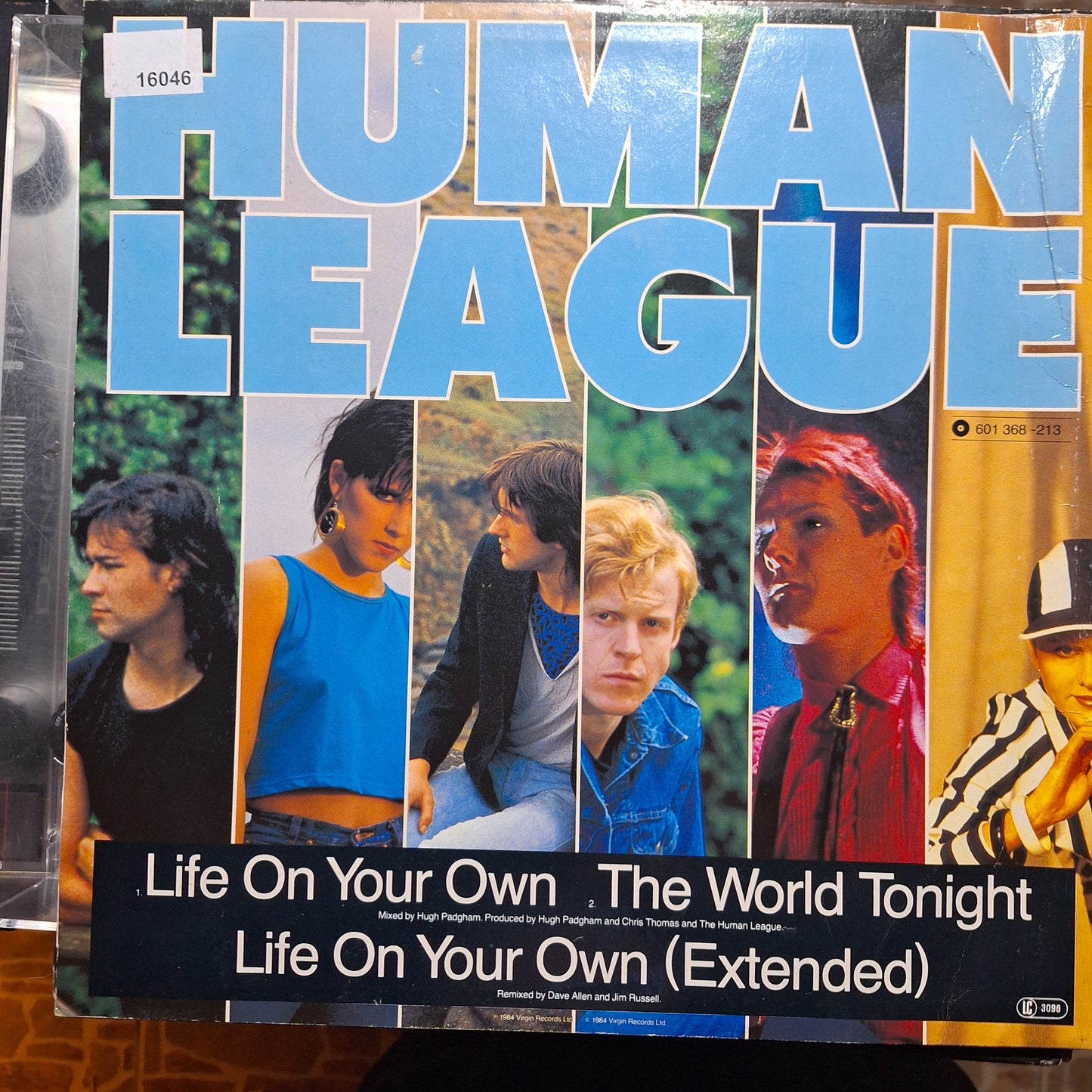 Human League Life On Your Own Mixes Maxi 2da. Mano Usado en Excelente Estado