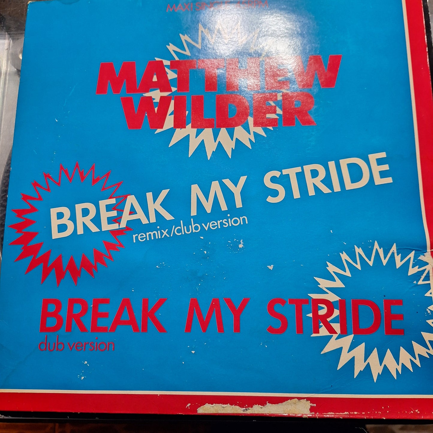 Matthew Wilder Break My Stride Maxi 2da. Mano Usado en Excelente Estado