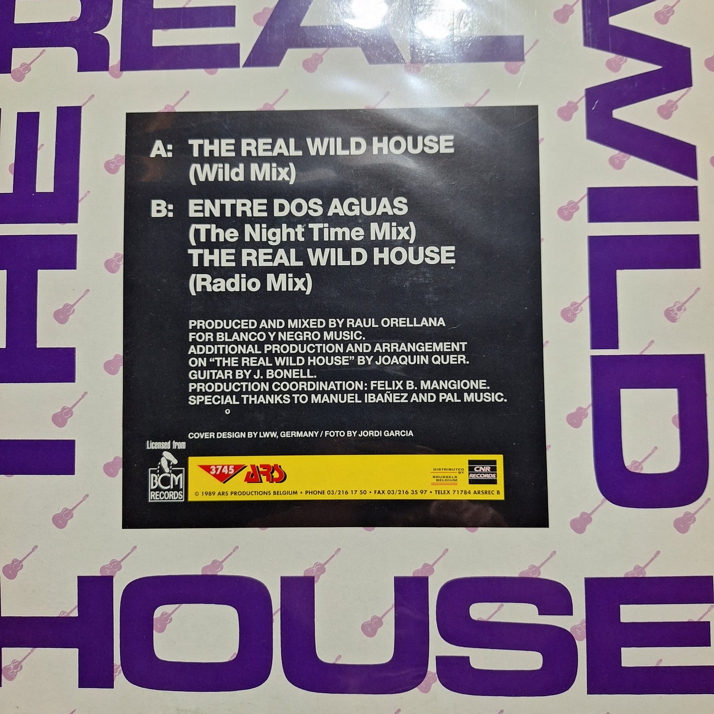 Raul Orellana The Real Wild House Maxi 2da. Mano Usado en Excelente Estado