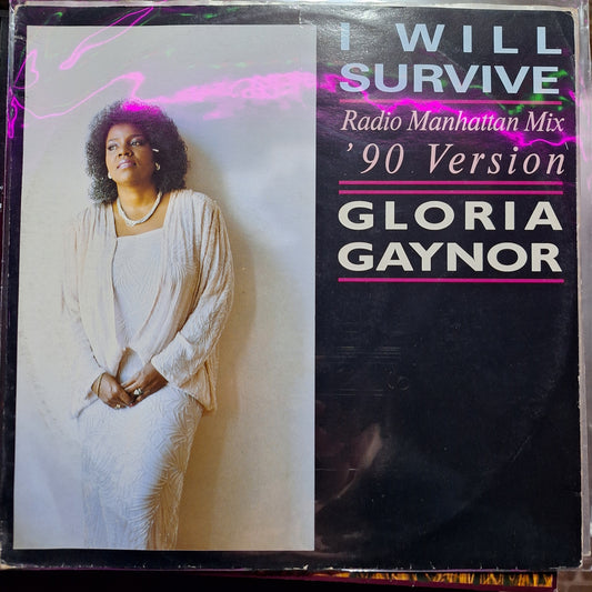 Gloria Gaynor I will survive 90 Version Maxi 2da. Mano Usado en Excelente Estado