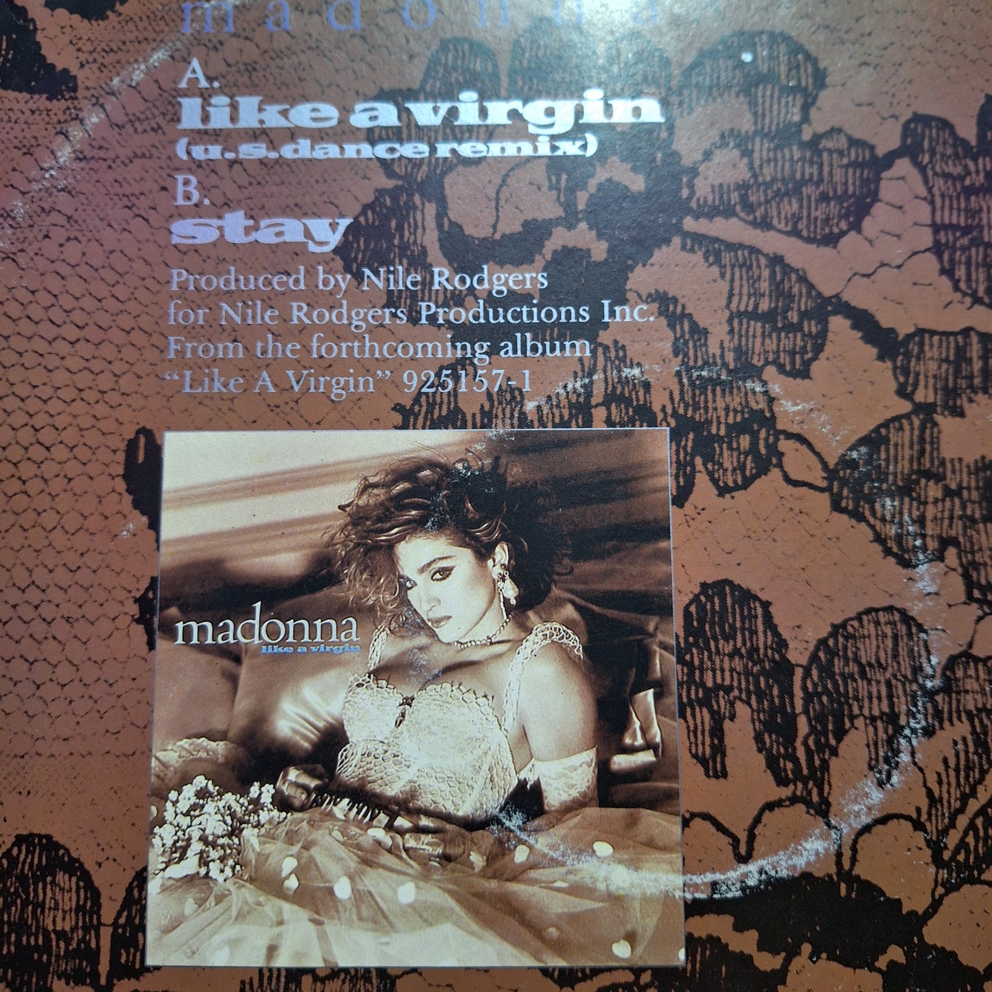 Madonna Like a Virgin Maxi 2da. Mano Usado VG+