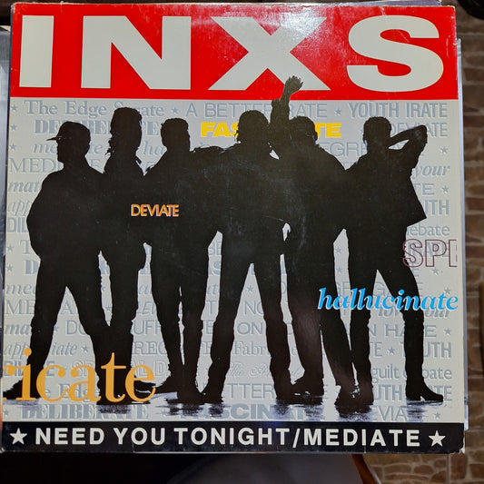 Inxs Need You Tonight Maxi 2da. Mano Usado VG+