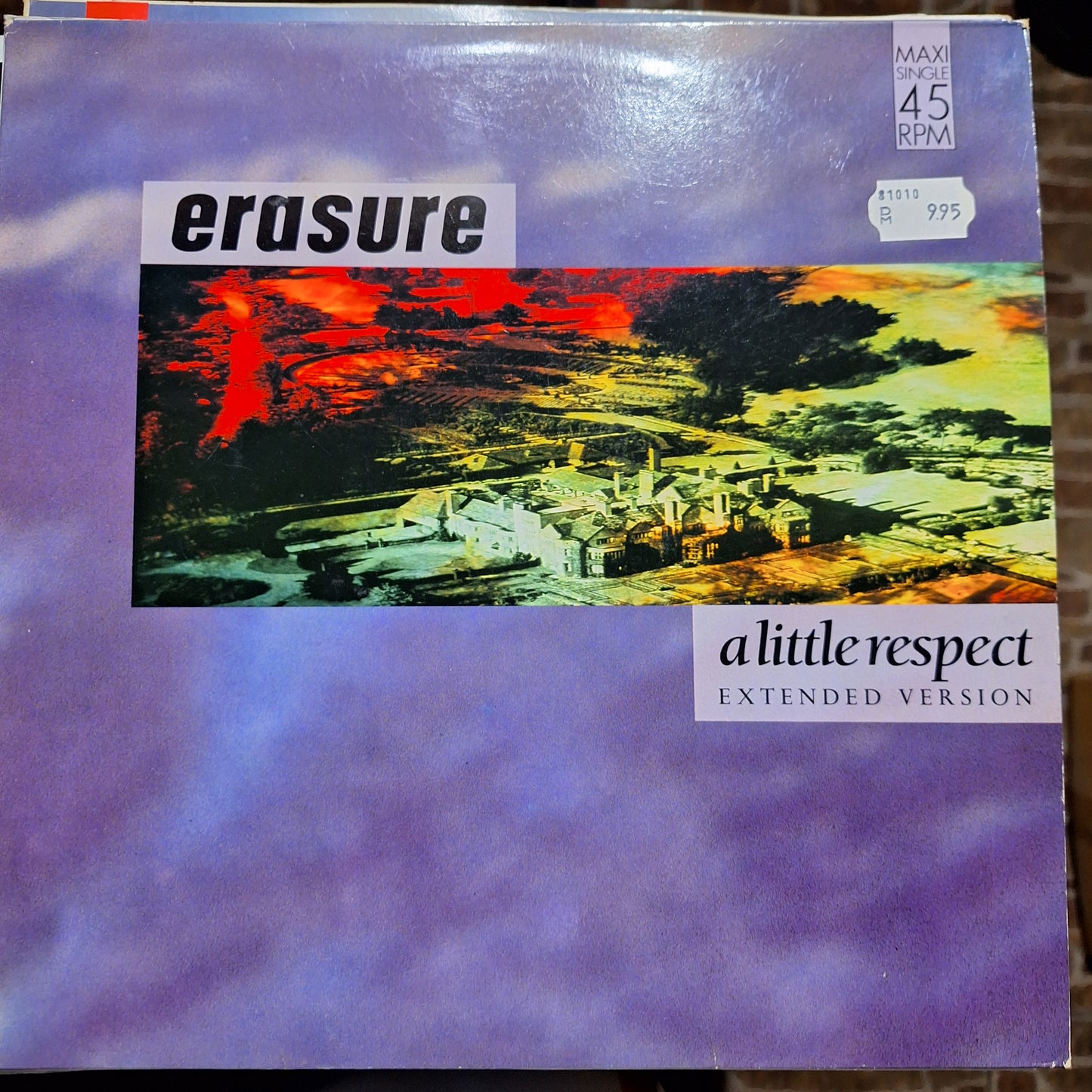 Erasure A Little Respect Maxi 2da. Mano Usado VG+