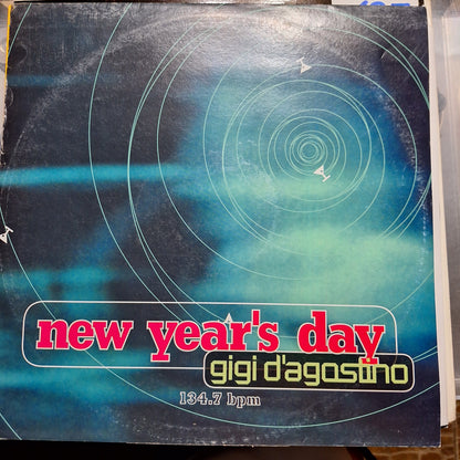 Gigi D Agostino New Years Day Maxi 2da. Mano Usado VG+