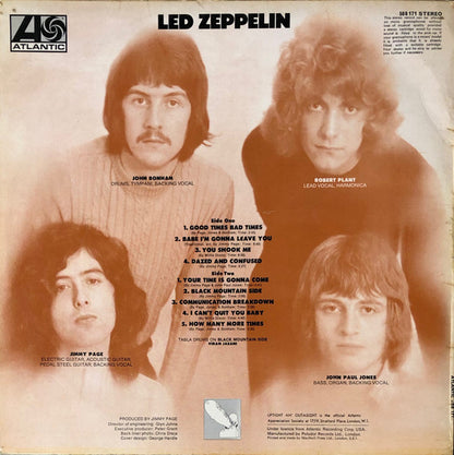 Led Zeppelin Led Zeppelin I LP Nuevo