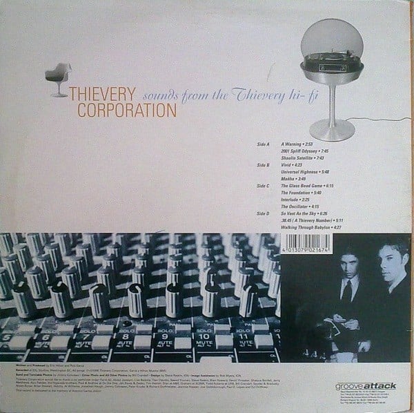 Thievery Corporation sounds From the Thievery Hi Fi LP Nuevo