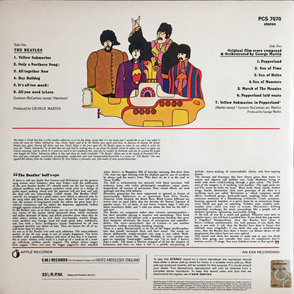 The Beatles Yellow Submarine LP Nuevo