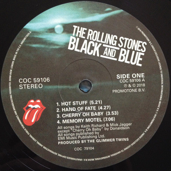 The Rolling Stones Black and Blue LP Nuevo Half Speed Remaster