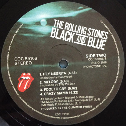 The Rolling Stones Black and Blue LP Nuevo Half Speed Remaster