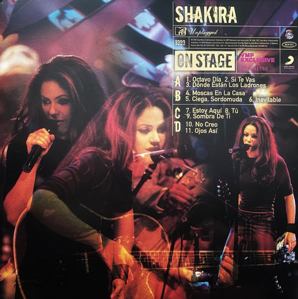 Shakira Mtv Unplugged Vinyl LP Nuevo