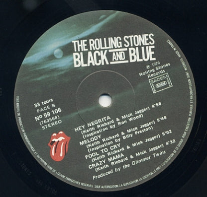 The Rolling Stones Black and Blue LP Nuevo